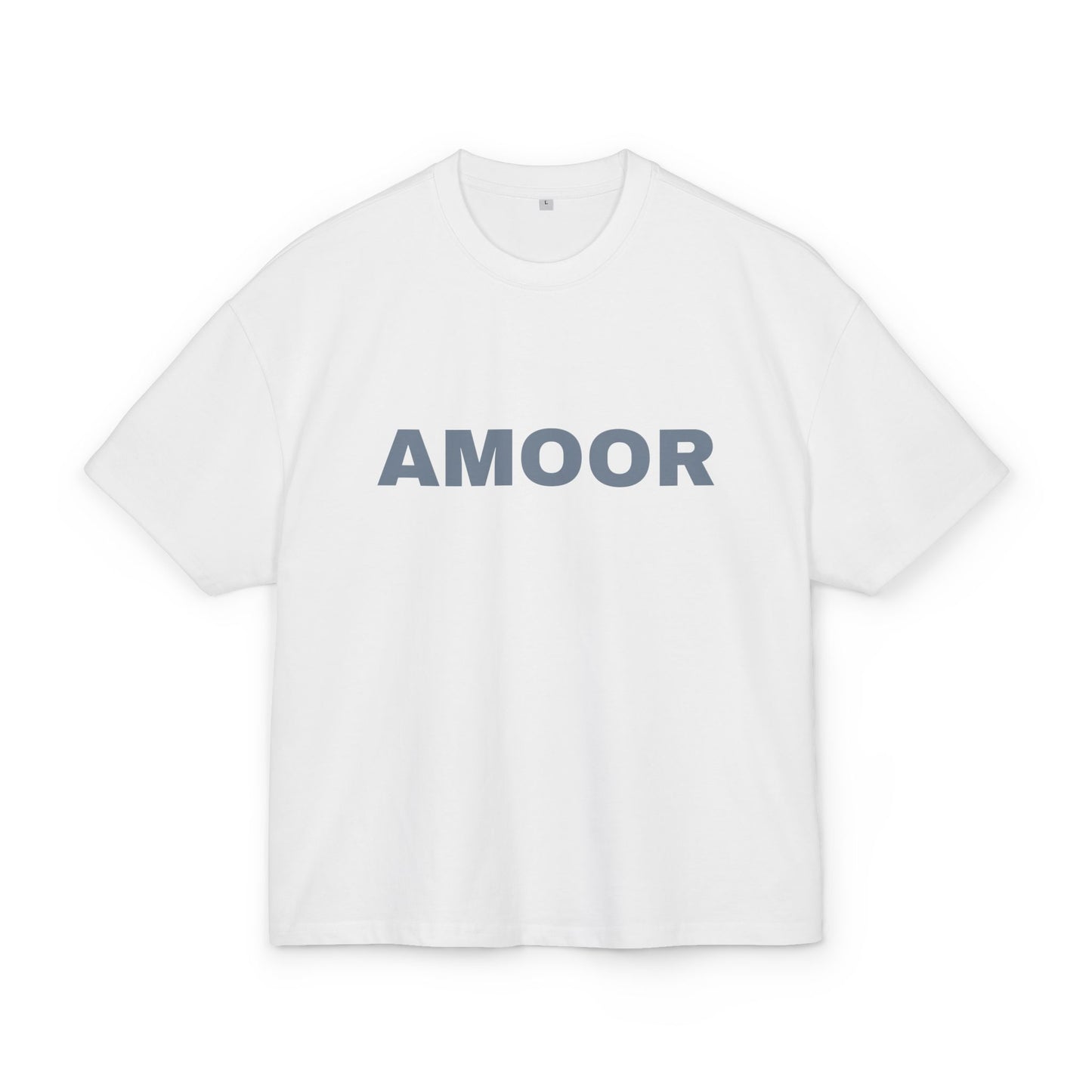 Amoor 2025 Unisex Ultra Heavy Cotton Box Tee - Soft, Casual Tee for Everyday Wear