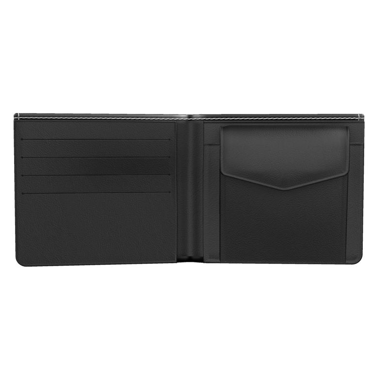 Men's black Wallet "Metamoorphosis"