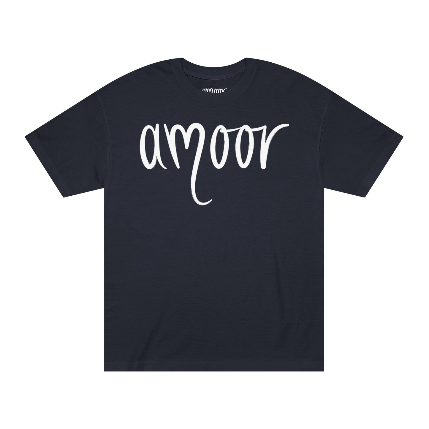 Maglietta classica unisex con design “Big logo Amoor” - Comodo abbigliamento casual per gli amanti dell'arte