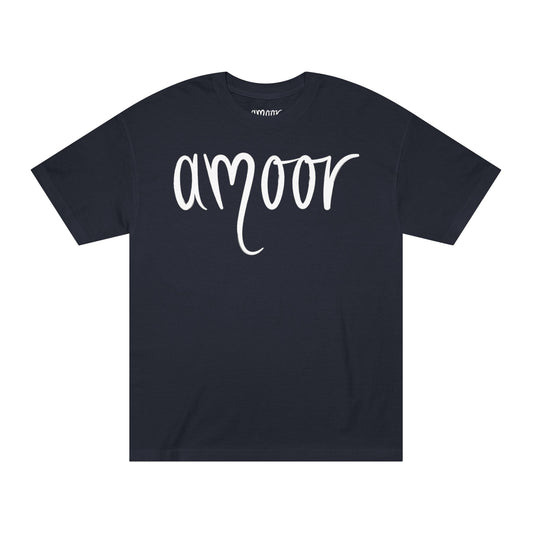 Maglietta classica unisex con design “Big logo Amoor” - Comodo abbigliamento casual per gli amanti dell'arte