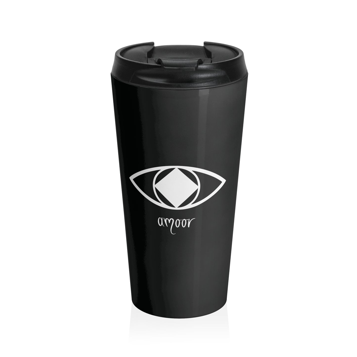 Eye-Catching Stainless Steel Travel Mug - Perfect Gift for Coffee Lovers