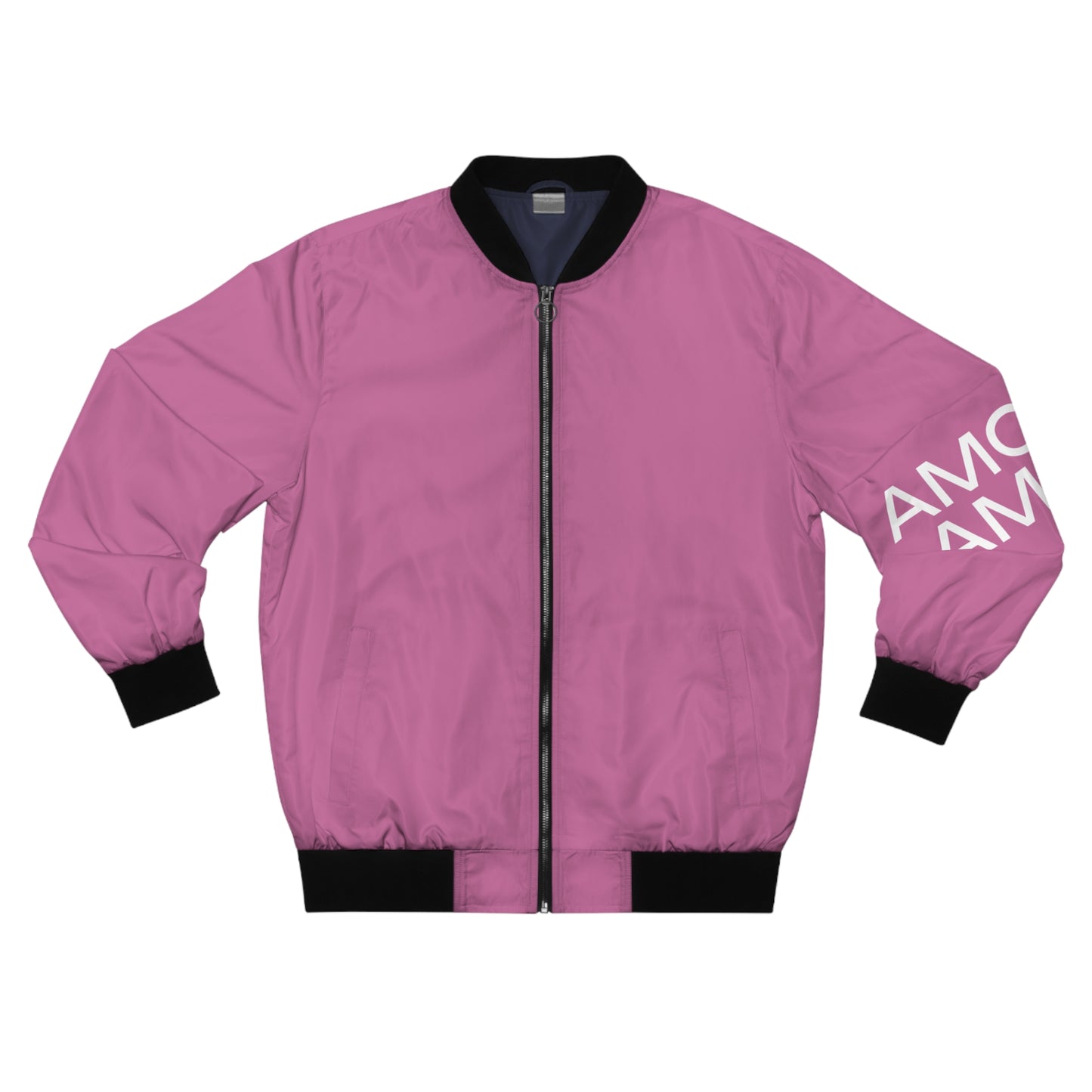 Men's Bomber Jacket - Stylish Casual Outerwear with big logo "AMR"