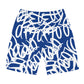 "AMR" Men's Board Shorts blue & white