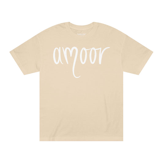 “Big logo Amoor” Design Unisex Classic Tee - Comodo abbigliamento casual per gli amanti della moda