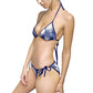 Costume da bagno bikini da donna Design 'Amoor' fantasia colorfull