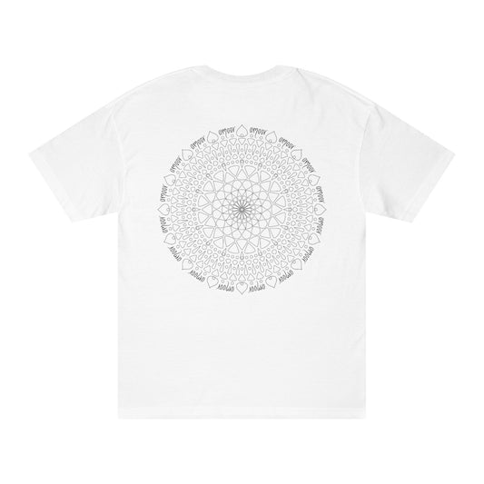 "SKN Mandala" Design Unisex Classic Tee - Comfortable Casual Wear for Art Lovers