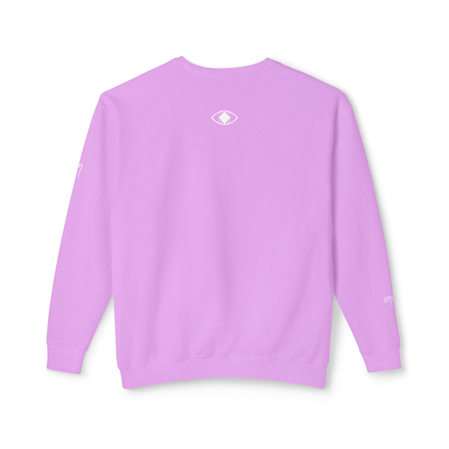 I AM OOR Unisex Bubble Rose Lightweight Crewneck Sweatshirt – Cozy and Stylish for Everyday Wear