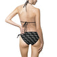 Women's Bikini Swimsuit "AMR" black weave