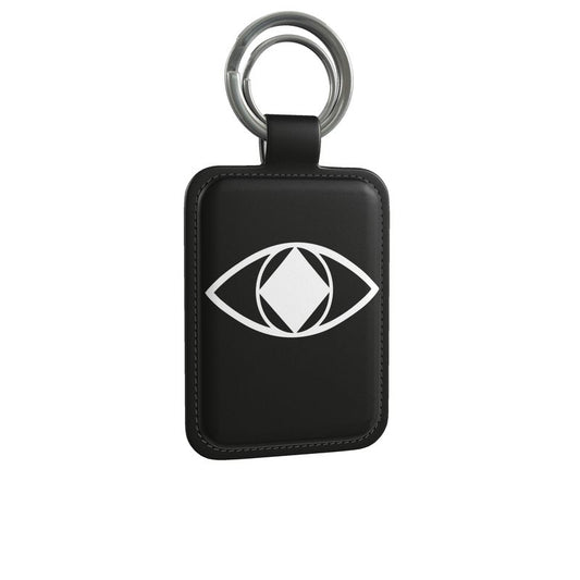 Leather Black Unisex Keyring "Metamoorphosis"