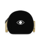 Black women's round box bag ‘Metamorphosis’ design