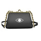 Flat Frame Bag Black & Gold "Metamoorphosis"