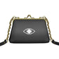 Flat Frame Bag Black & Gold "Metamoorphosis"