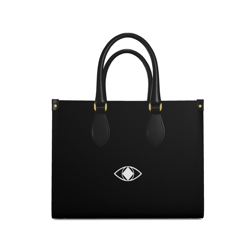 Borsa Shopper Mini nera donna "Metamoorphosis"