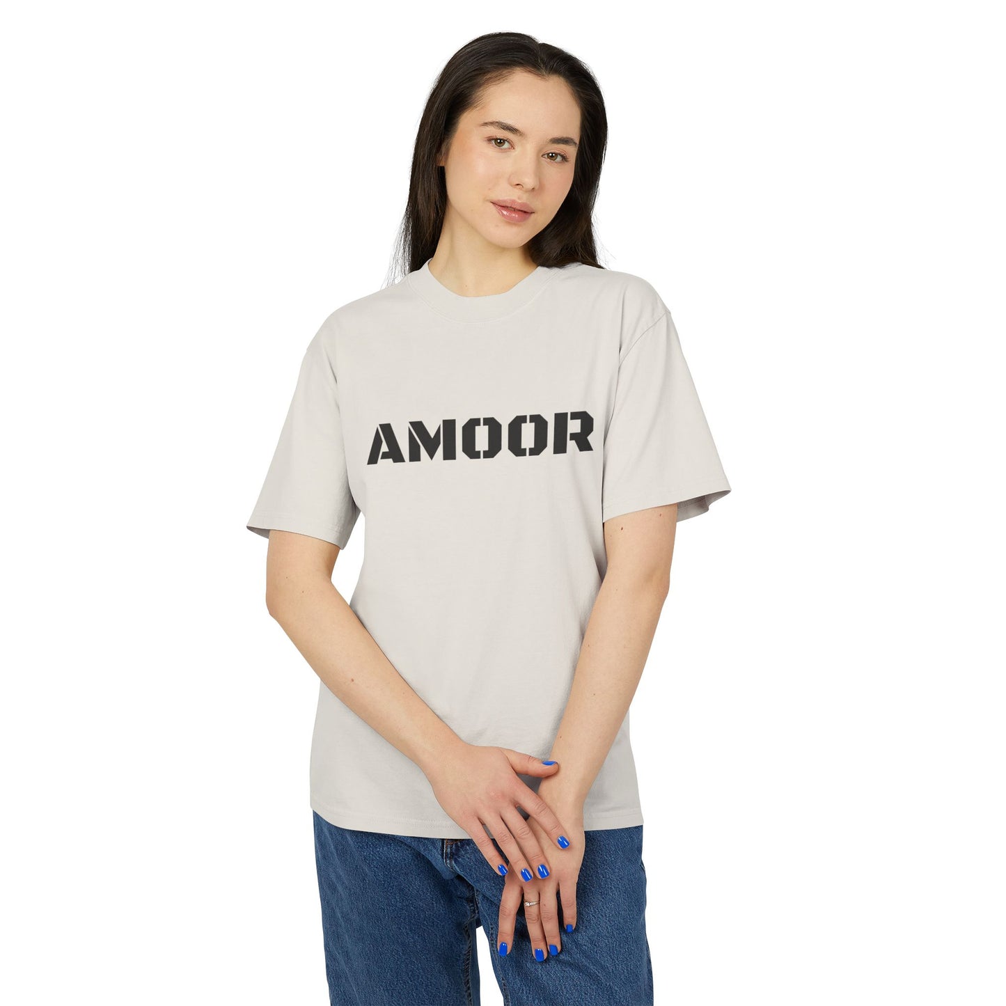 Amoor 234 Unisex Heavy Faded Tee - Stylish Casual Wear for Everyday Comfort