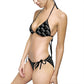 Women's Bikini Swimsuit "AMR" black weave