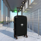 Stylish trolley Black "Metamoorphosis"  - Perfect for Travel Adventures