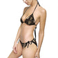 Women's Bikini Swimsuit "Snk" weave brown