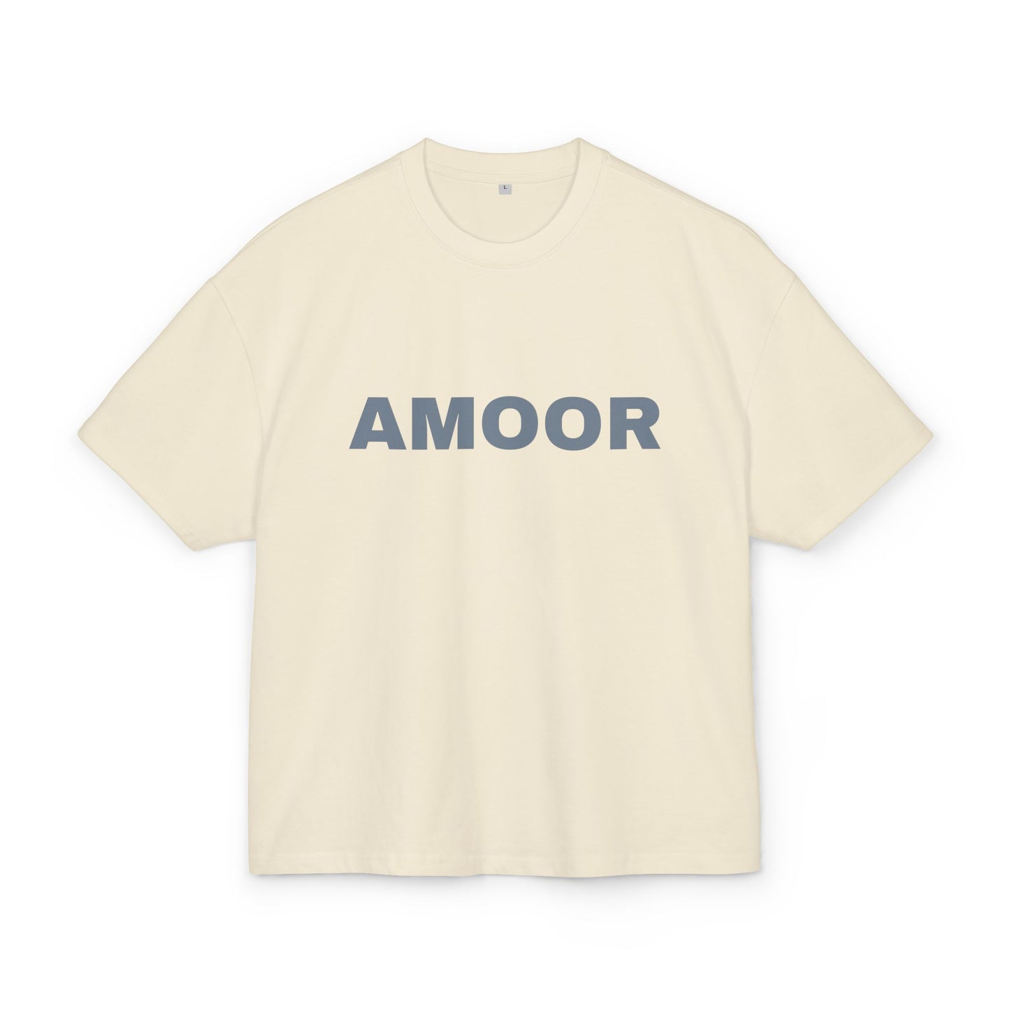 Amoor 2025 Unisex Ultra Heavy Cotton Box Tee - Soft, Casual Tee for Everyday Wear