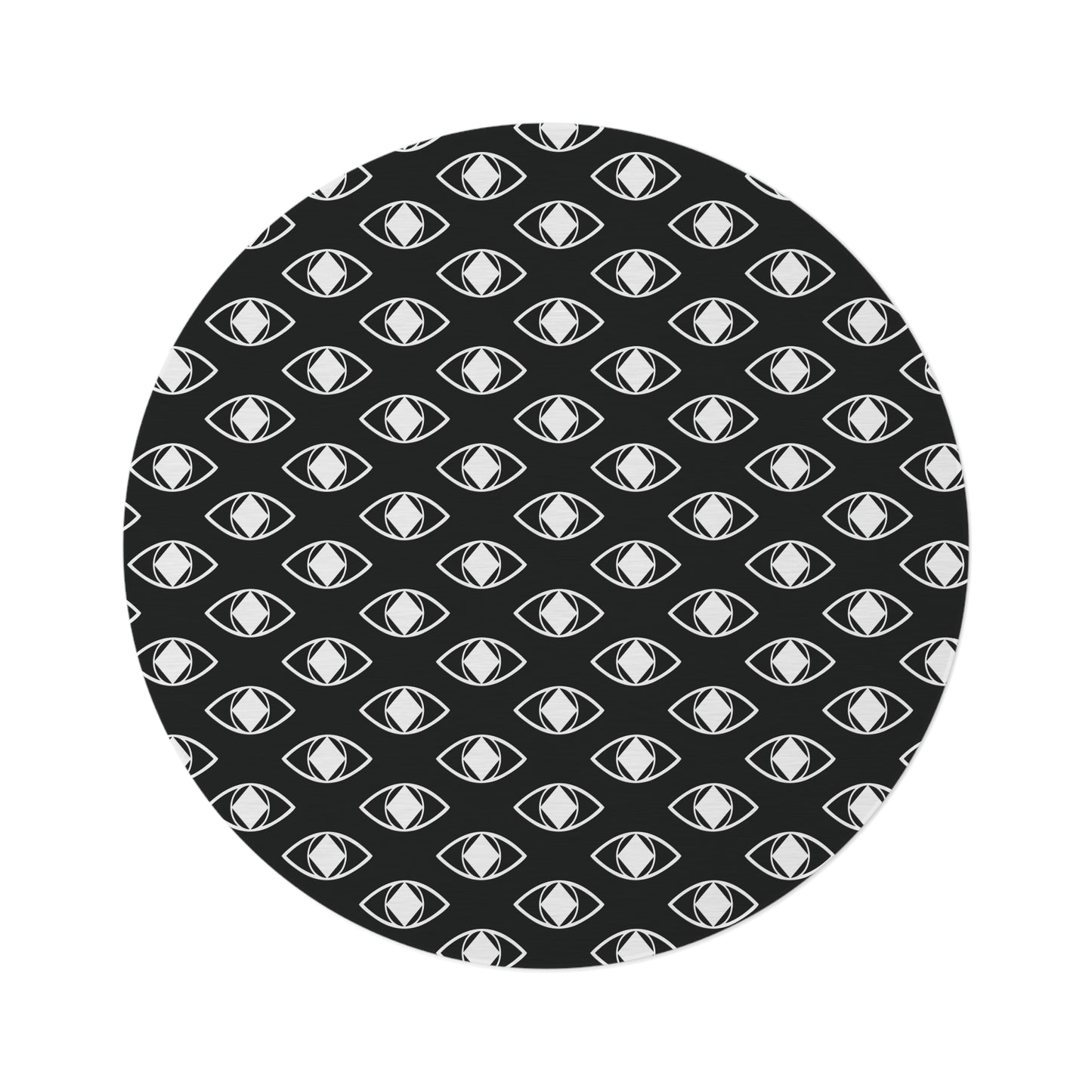 "Metamoorphosis" Pattern Round Rug - Bohemian Home Decor for Cozy Spaces