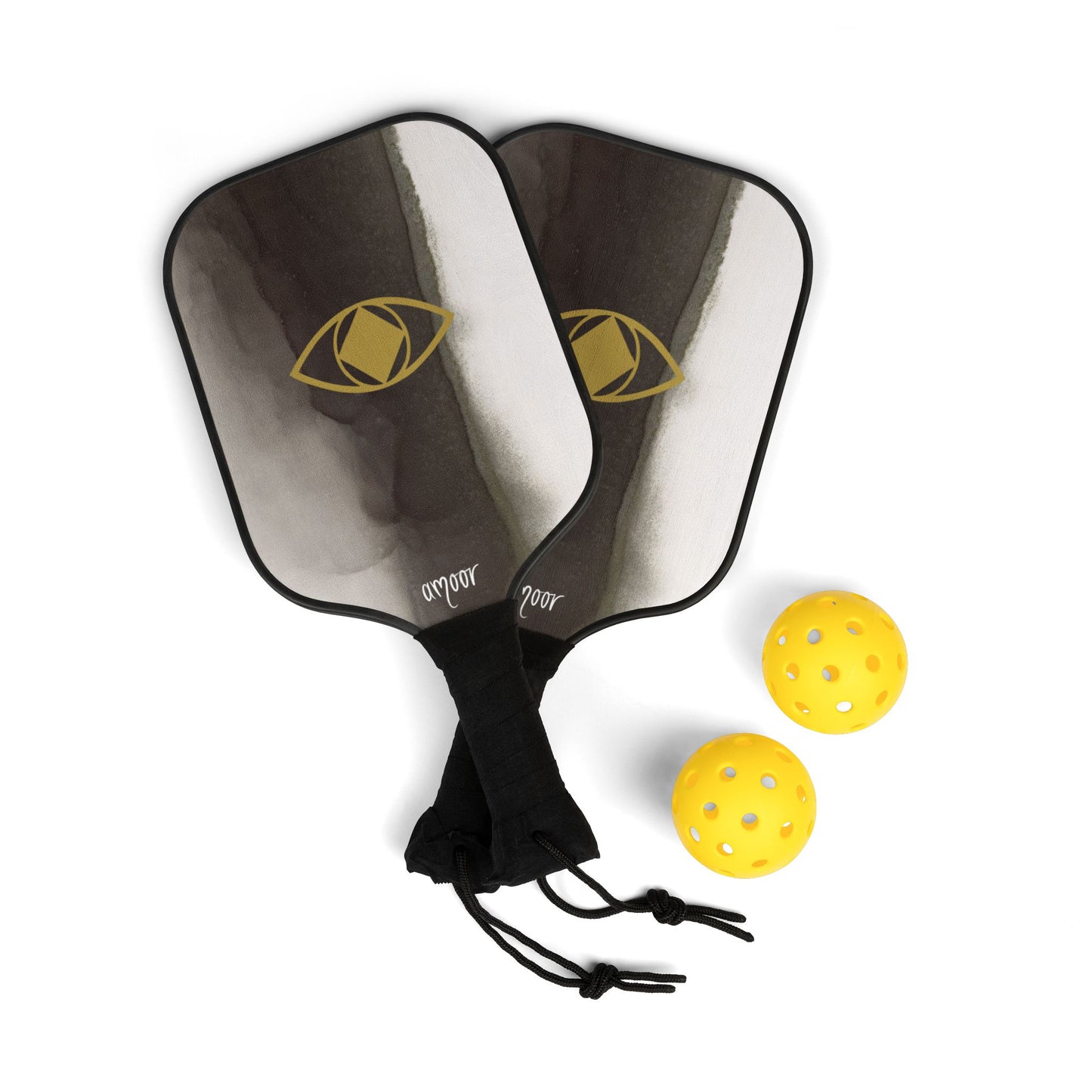 Set di racchette da pickleball premium con design "Metamoorphosis" - Perfetto per gli amanti dello sport