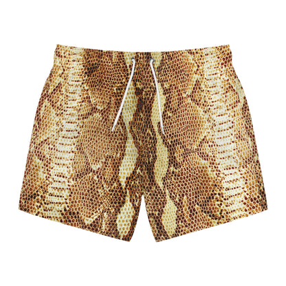 Men's "SNK" Classic Python Swim Trunks - Summer Beachwear