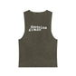 Unisex Grey Stonewash Tank Top "Doctrina Gitano" Design -Tee for Summer Vibes